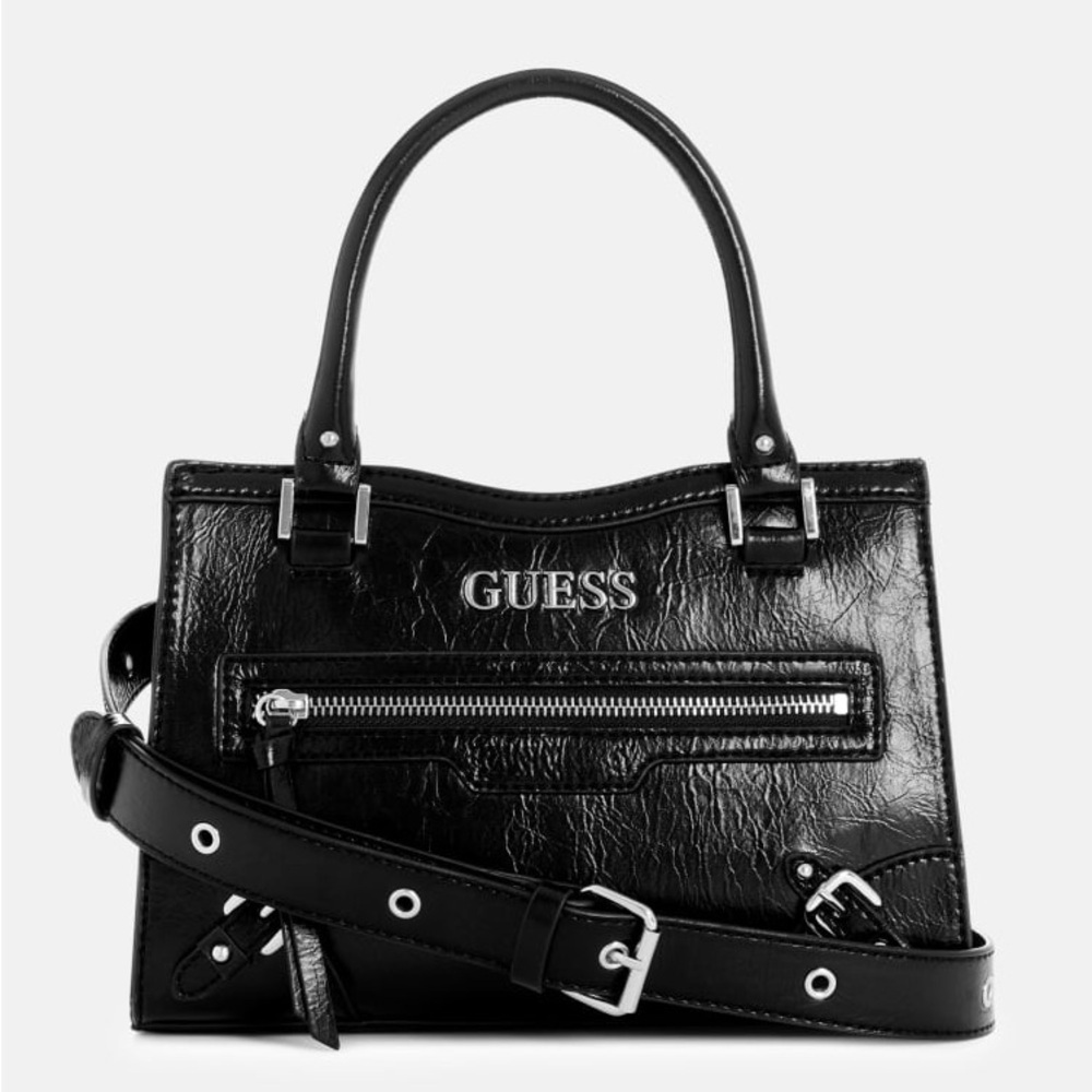 New GUESS Dementri Satchel With Wallet - Picture 9 of 12